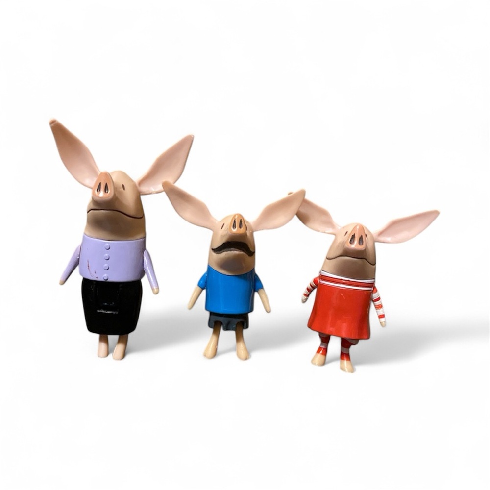 "Olivia the Pig" Collectible Mini Figurine Set
